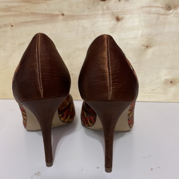 Chinese Laundry Multi-Colored Checkered Pattern Heels - Picture 4 of 5